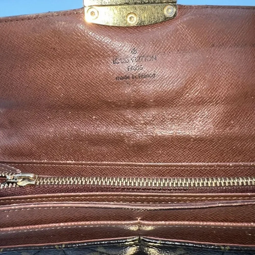 Louis Vuitton Monogram Etoile Portefeuille Sarah Long Wallet